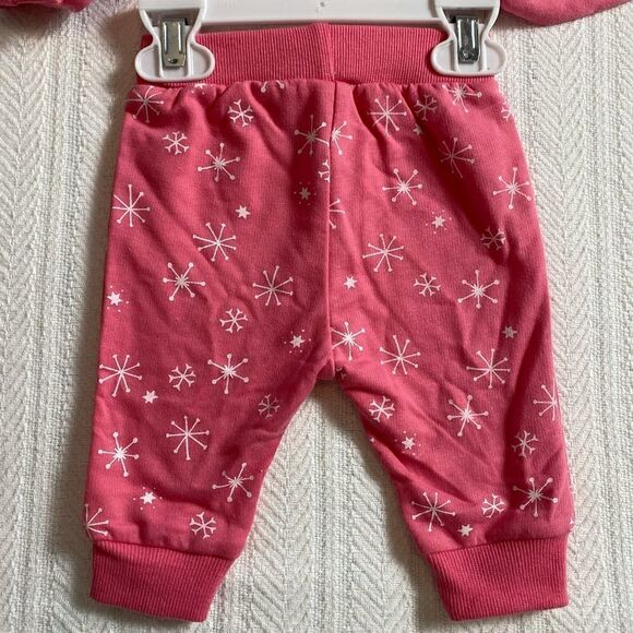 PL BABY Girl 3 Months 3 Piece OH WHAT FUN! Embroidered Long Sleeve Top Set - Picture 4 of 6